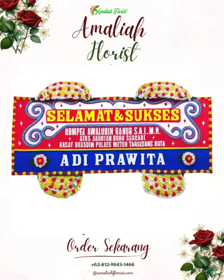 Papan Bunga Ucapan Selamat Kedungsalam